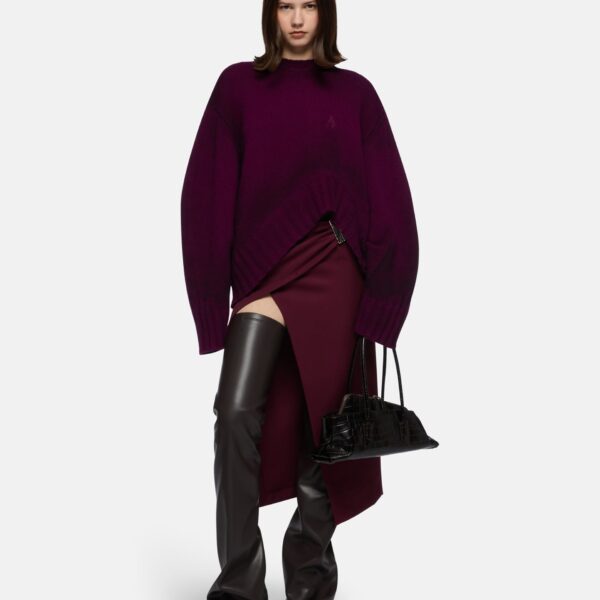 Burgundy sweater
