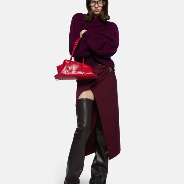 Burgundy sweater
