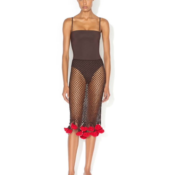 Alaïa Bustier Swimsuit - ALAÏA Beachwear - Laser Cut Luxury - Shop at Coveti