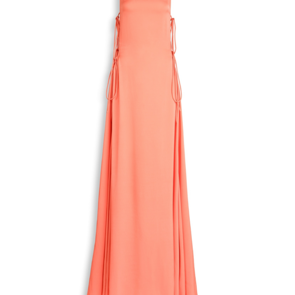Alaïa Cady Tied Dress - ALAÏA Dresses - Laser Cut Luxury - Shop at Coveti