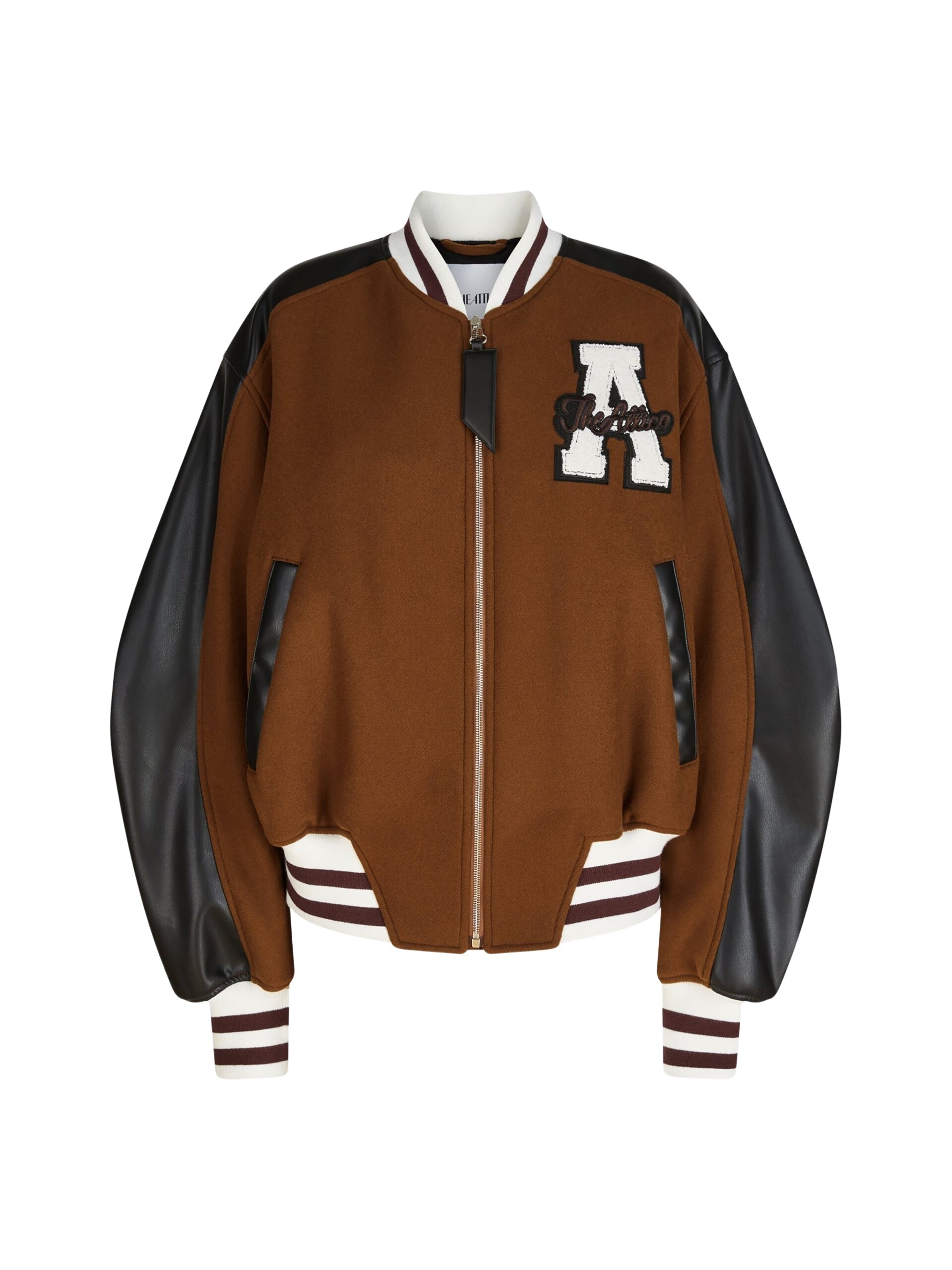 The Attico Camel bomber Jacket