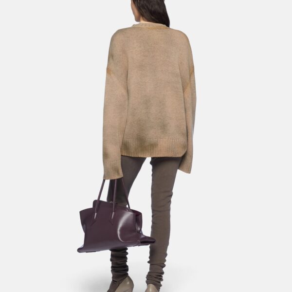 Attico camel knitwear