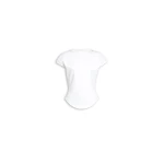 Alaïa Cap Cotton T Shirt - ALAÏA Tops - Laser Cut Luxury - Shop at Coveti
