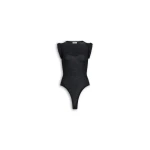 Alaïa Cashmere Blend Jersey Bodysuit - ALAÏA Tops - Laser Cut Luxury - Shop at Coveti