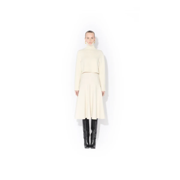 Alaia Cashmere Knit Cropped Jumper, view 2