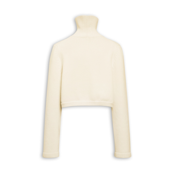 Alaïa Cashmere Knit Cut Out Jumper - ALAÏA Knitwear - Laser Cut Luxury - Shop at Coveti