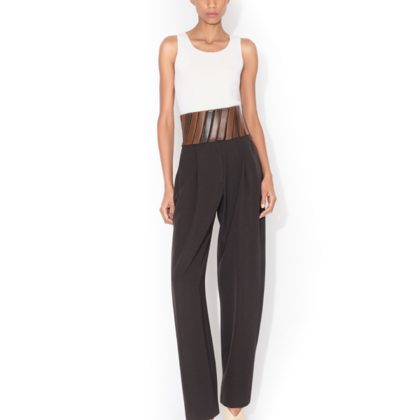 Alaïa Corset Wool Top - ALAÏA Tops - Laser Cut Luxury - Shop at Coveti
