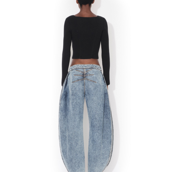 Alaïa Corset Wool Top - ALAÏA Tops - Laser Cut Luxury - Shop at Coveti