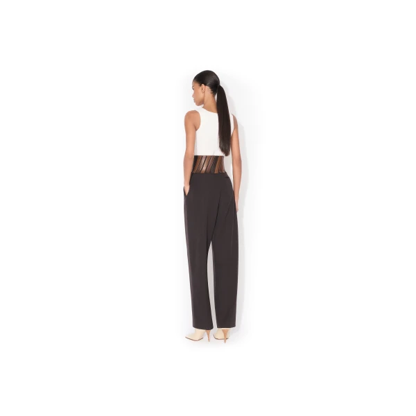 Alaia Corset Wool Top, view 3