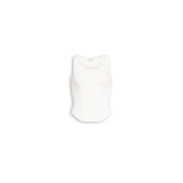 Alaia Corset Wool Top
