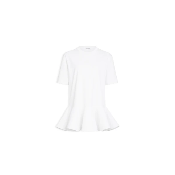 Alaia Cotton Jersey Crinoline T Shirt