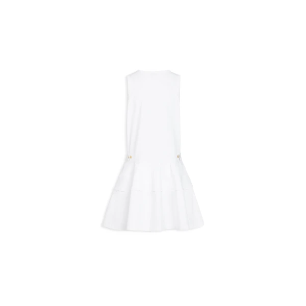 Alaia Cotton Jersey Tank Dress, view 2