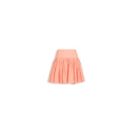 Alaïa Cotton Linen Blend Basque Skirt - ALAÏA Skirts - Laser Cut Luxury - Shop at Coveti