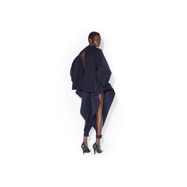 Alaia Cotton Pointed Pants, view 3