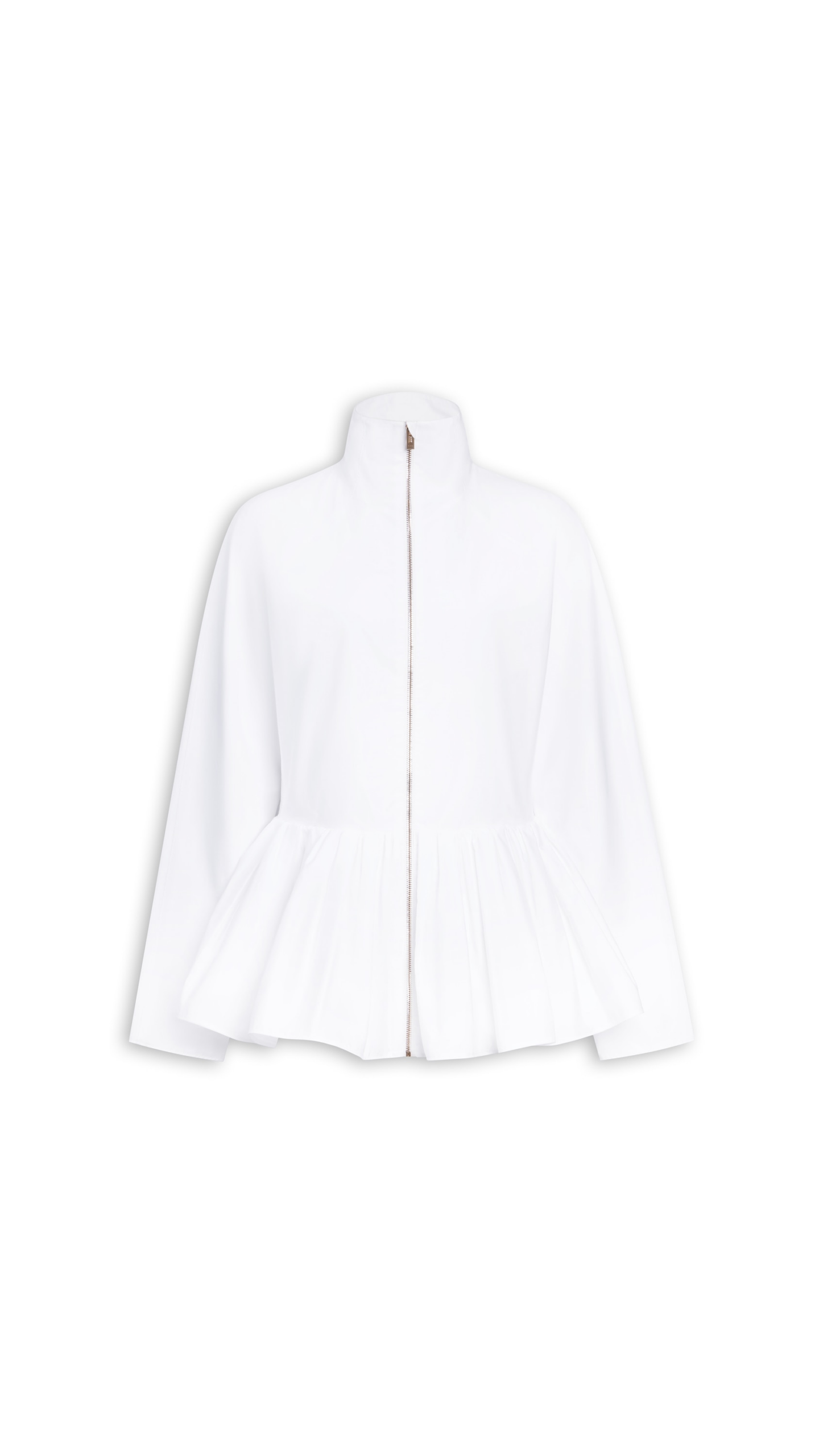 Alaïa Cotton Poplin Peplum Jacket - ALAÏA Jackets - Laser Cut Luxury - Shop at Coveti Alaïa Cotton Poplin Peplum Jacket - ALAÏA Jackets - Laser Cut Luxury - Shop at Coveti