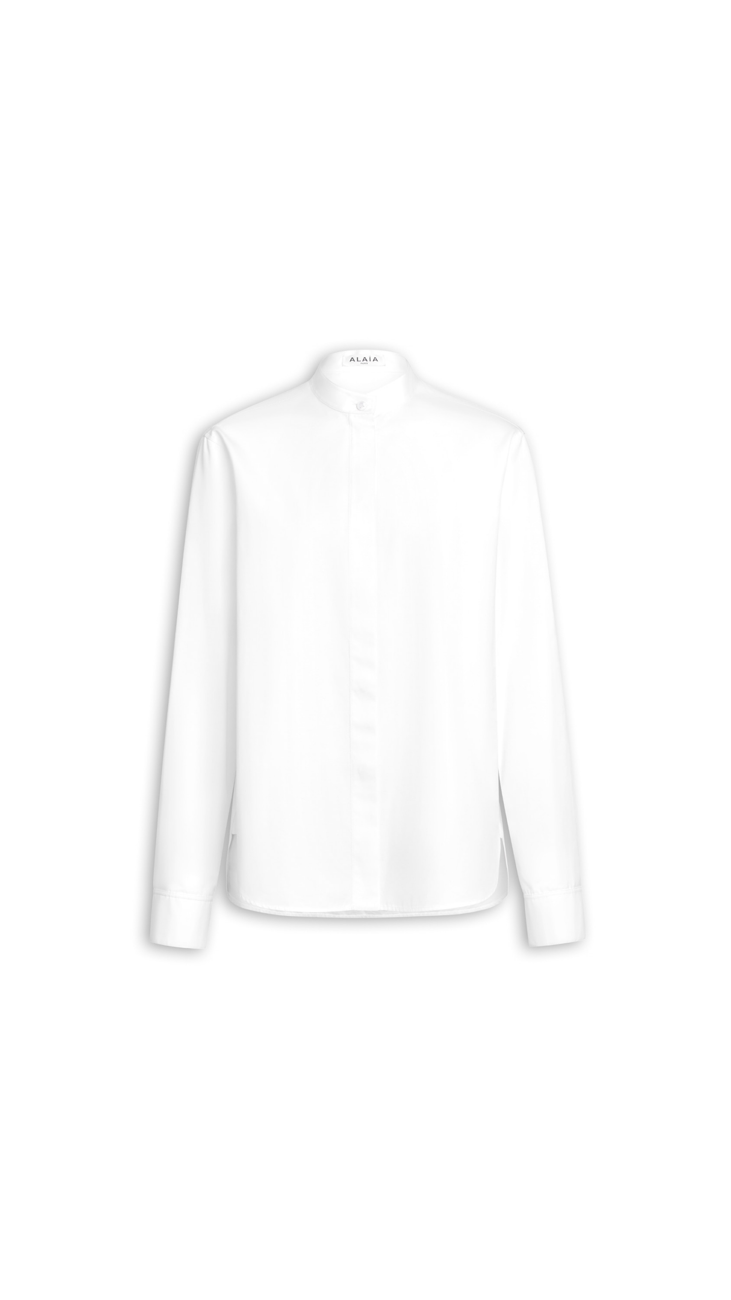 Alaïa Cotton Poplin Shirt - ALAÏA Tops - Laser Cut Luxury - Shop at Coveti Alaïa Cotton Poplin Shirt - ALAÏA Tops - Laser Cut Luxury - Shop at Coveti