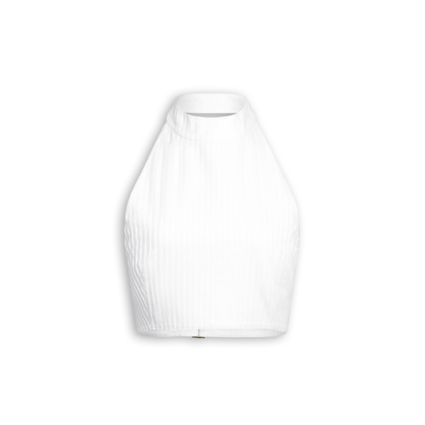 Alaïa Cotton Poplin Top - ALAÏA Tops - Laser Cut Luxury - Shop at Coveti