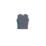 Alaïa Crochet Knit Crop Top - ALAÏA Tops - Laser Cut Luxury - Shop at Coveti