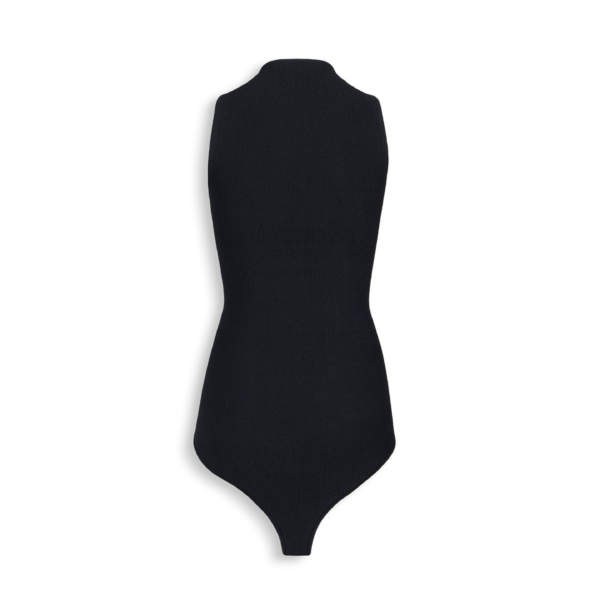 Alaïa Cross Front Knit Bodysuit - ALAÏA Tops - Laser Cut Luxury - Shop at Coveti