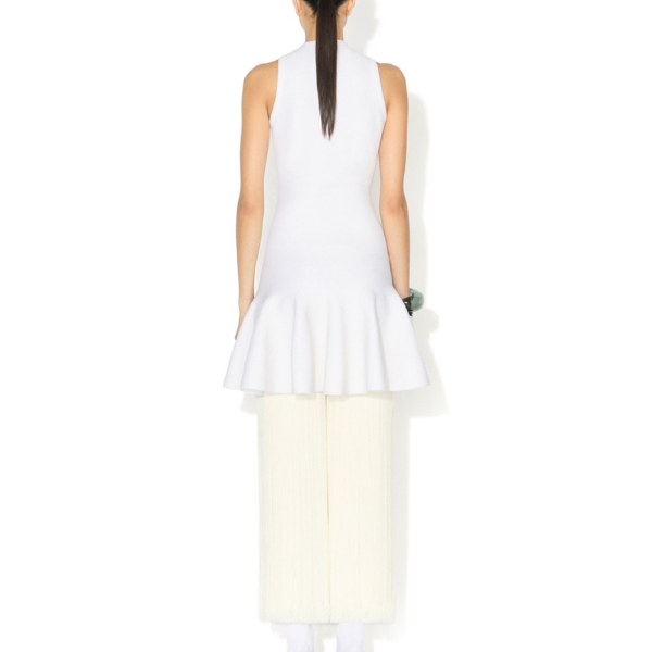 Alaïa Cross Front Knit Dress - ALAÏA Dresses - Laser Cut Luxury - Shop at Coveti