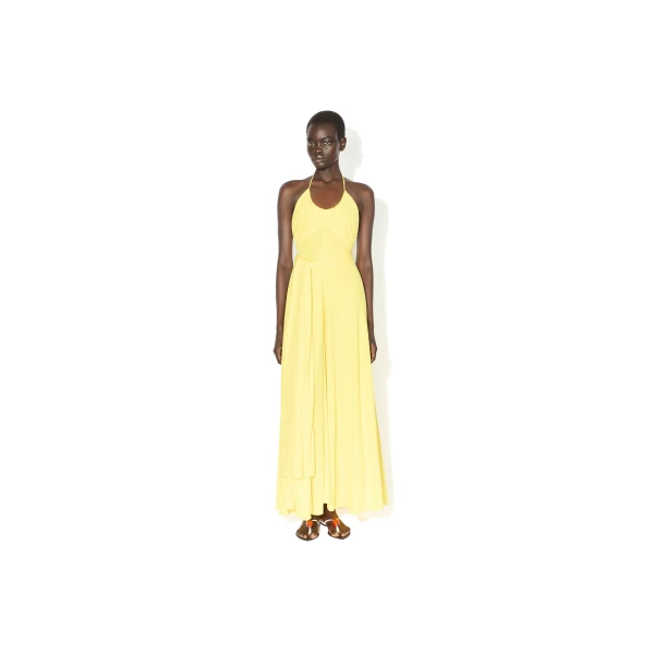 Alaia Crossed Jersey Dress, view 2