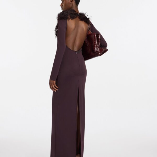 Attico dark brown swimwear