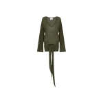 Dark-green-mini-dress-The-Attico-Dresses-scaled80558_nobg The Attico dress