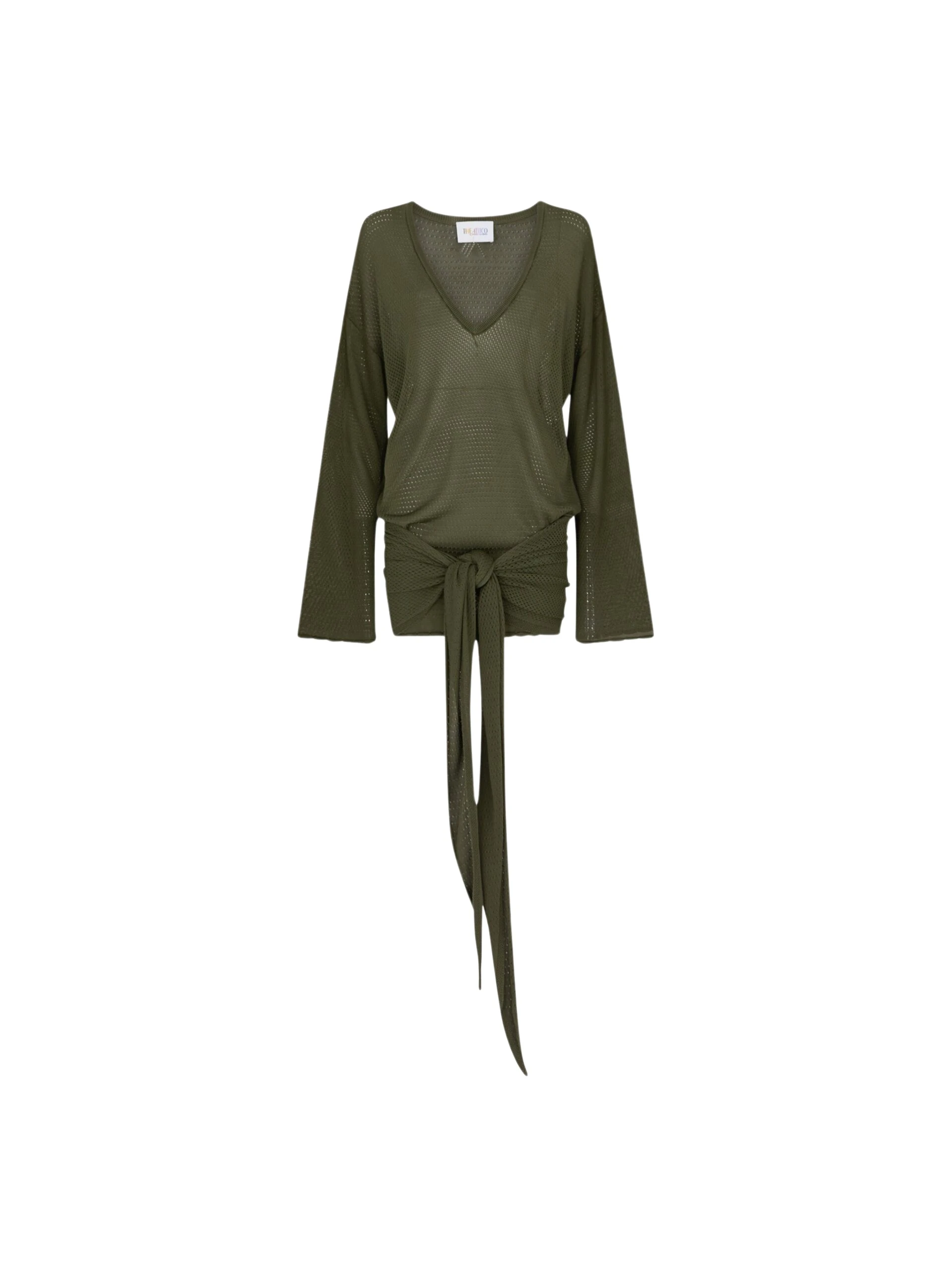 Dark-green-mini-dress-The-Attico-Dresses-scaled80558_nobg The Attico dress