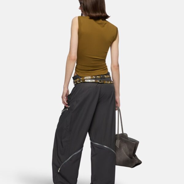 Attico dark grey trousers
