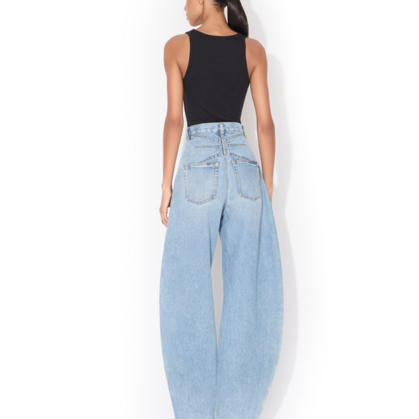 Alaïa Darts Cotton Tank Top - ALAÏA Tops - Laser Cut Luxury - Shop at Coveti