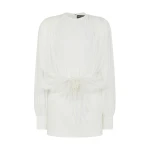 David Koma Cactus Dahlia Detail Mini Dress