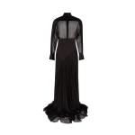 David Koma Contrast Panel Shirt Gown