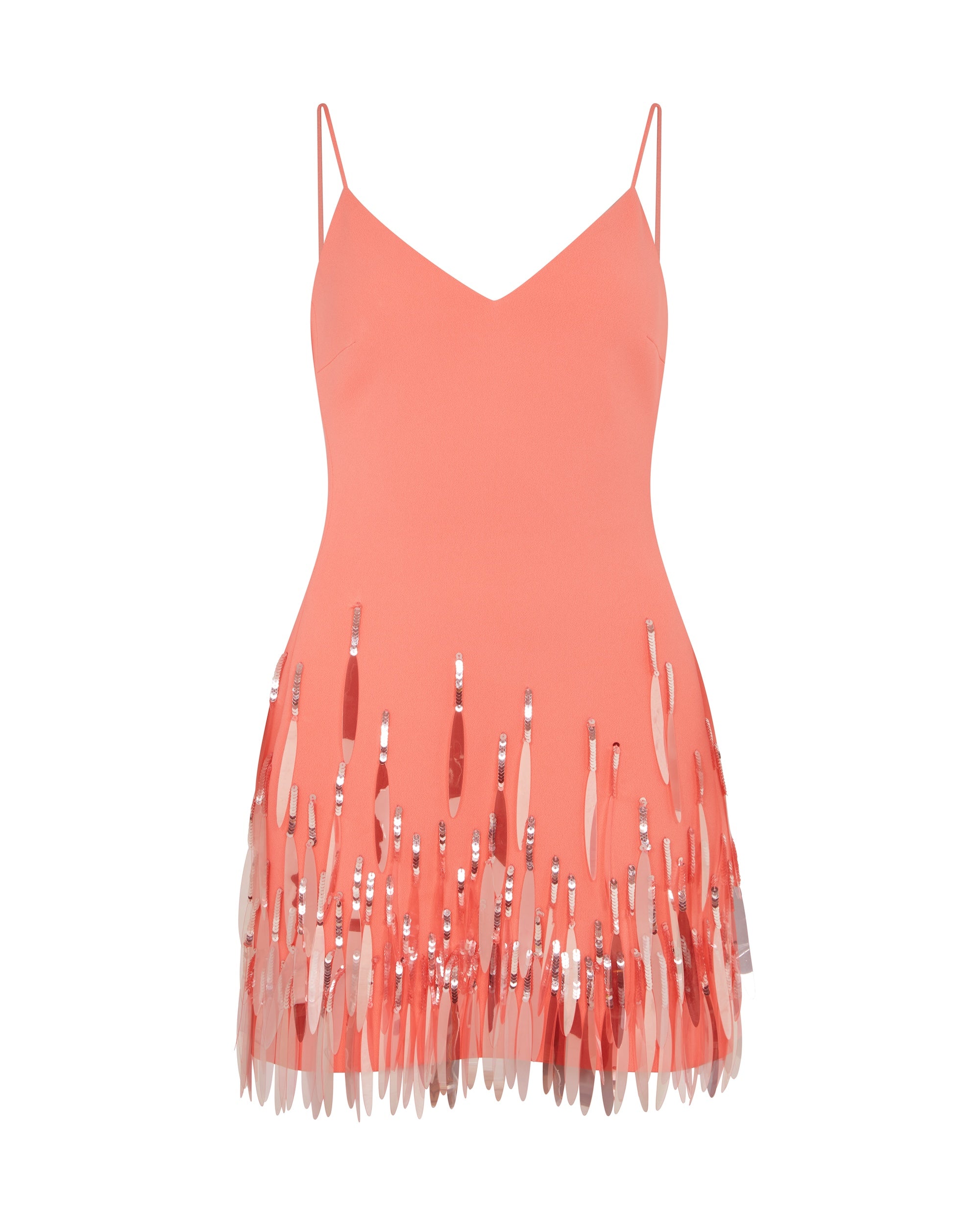David Koma Gradient Sequin Cami Mini Dress