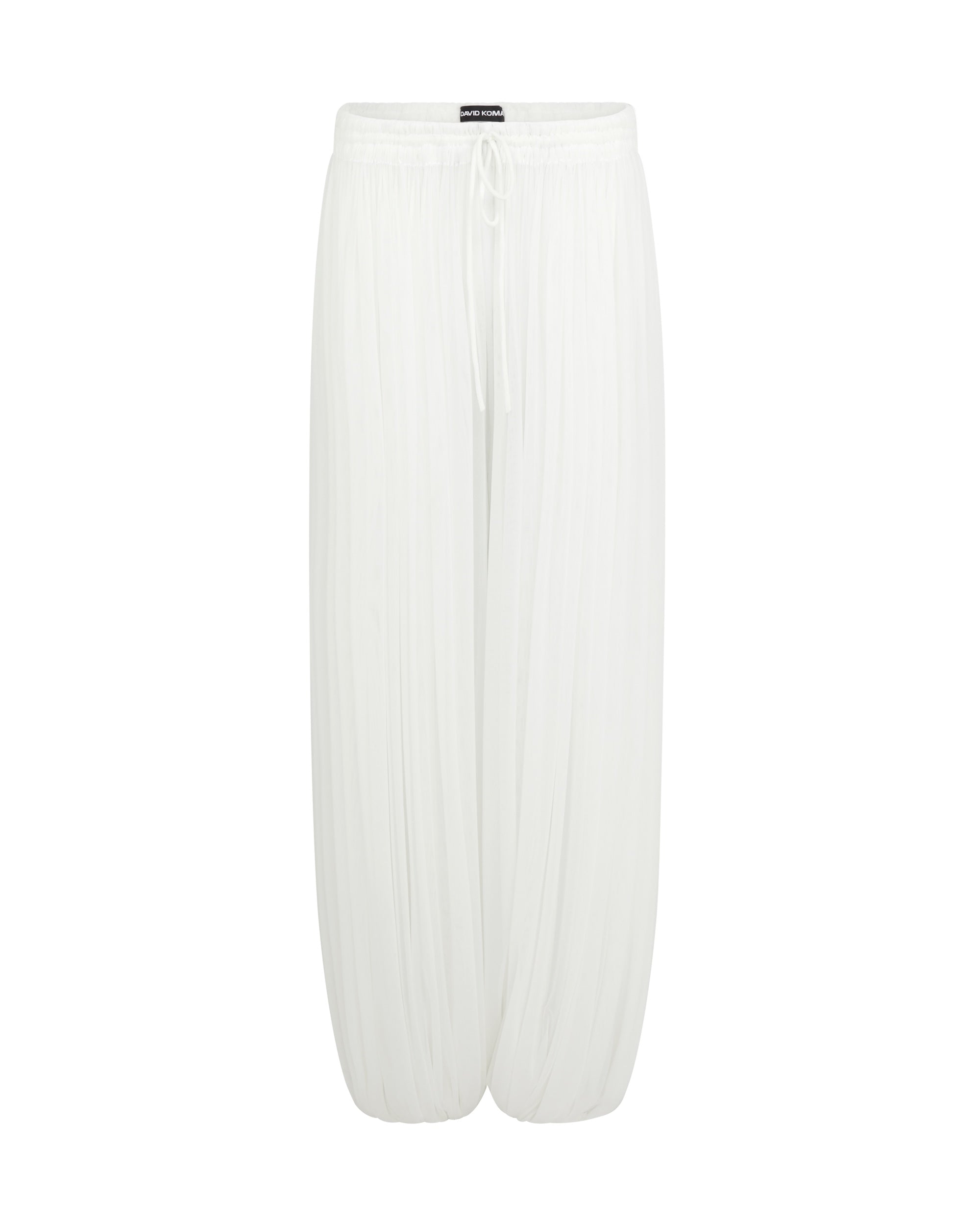 David Koma Pleated Harem Trousers