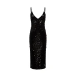 David Koma Sequin Camisole Midi Dress