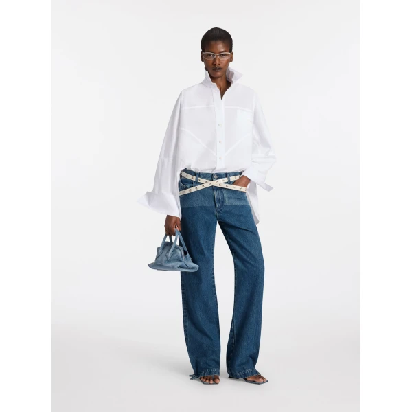 The Attico Deep blue jeans, view 2