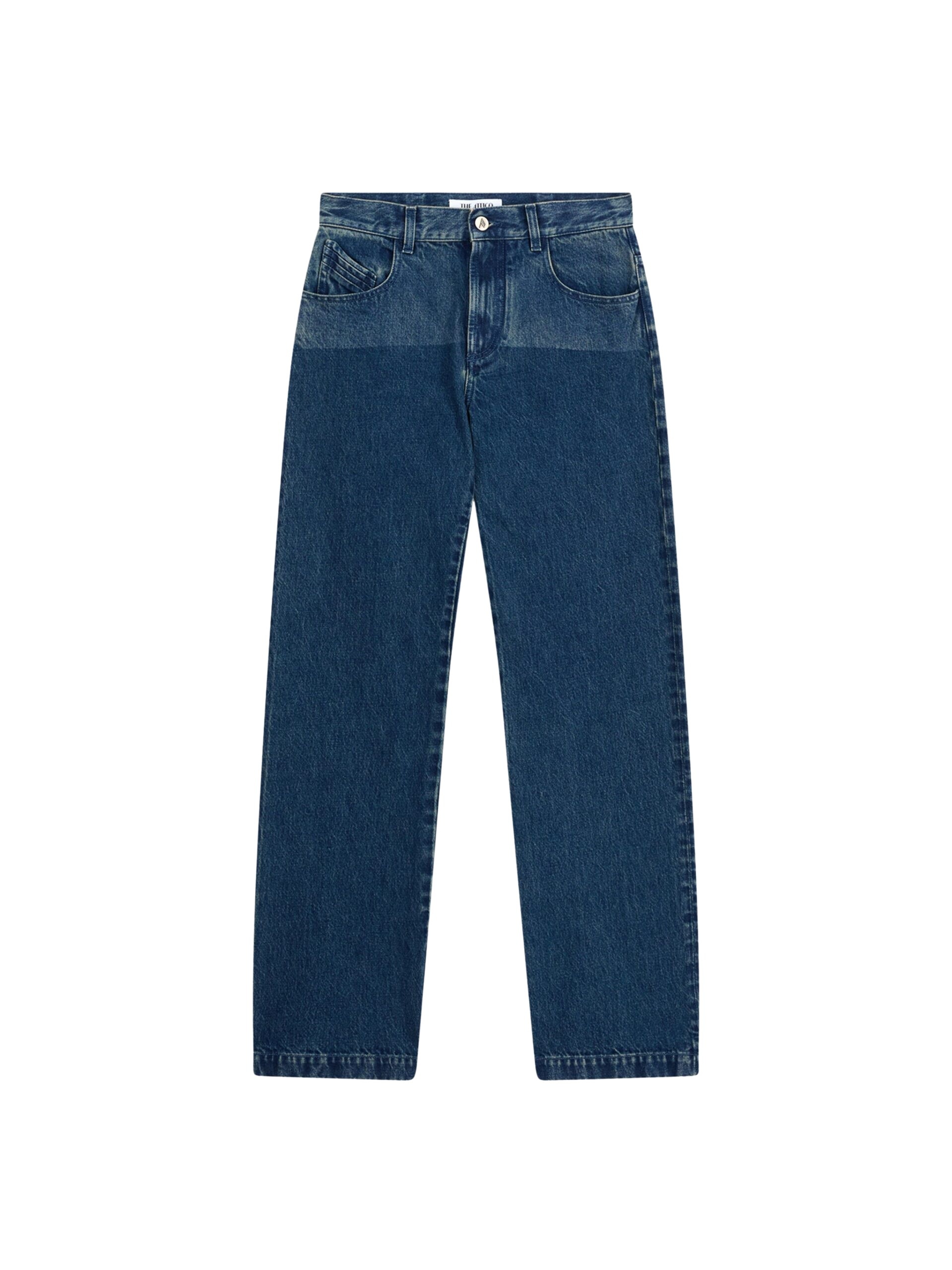 The Attico Deep blue jeans
