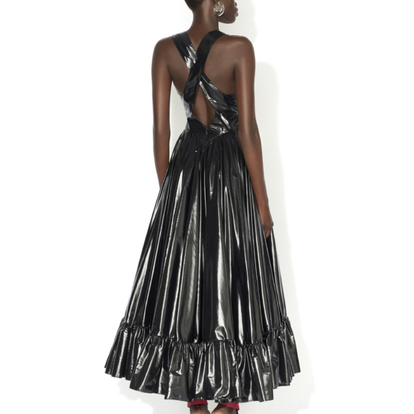Alaïa Deesse Nylon Dress - ALAÏA Dresses - Laser Cut Luxury - Shop at Coveti