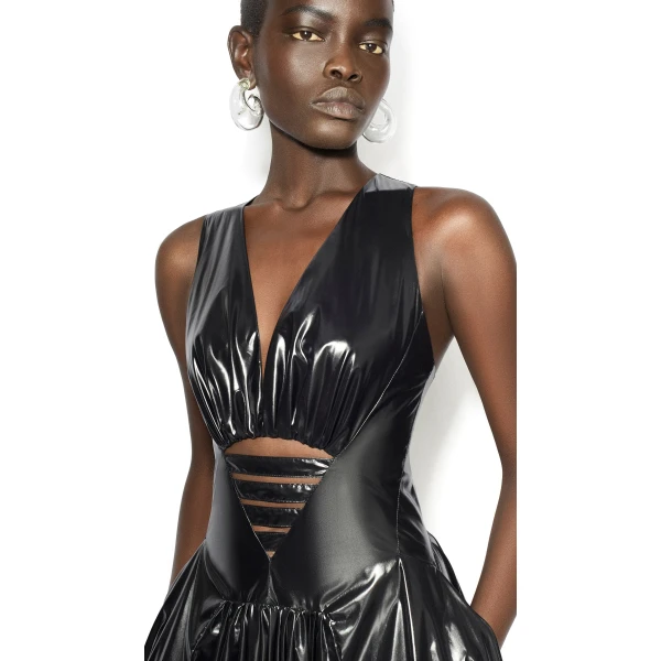 Alaia Deesse Nylon Dress, view 4