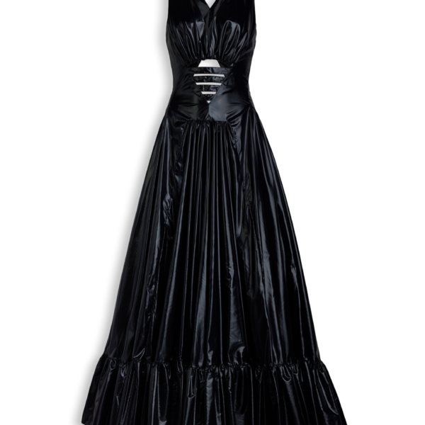 Alaïa Deesse Nylon Dress - ALAÏA Dresses - Laser Cut Luxury - Shop at Coveti