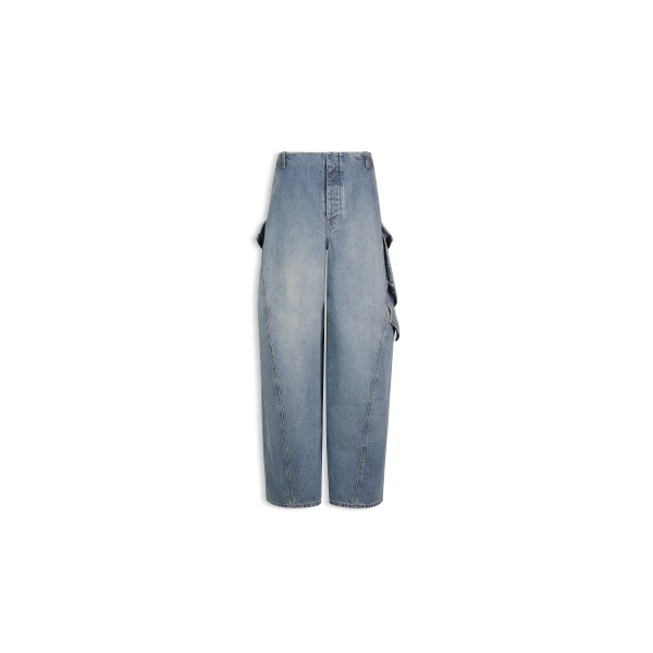 Alaia Denim Cargo Pants