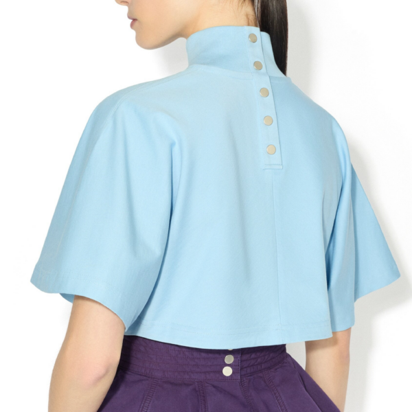 Alaïa Denim Peplum Belt - ALAÏA Pants - Laser Cut Luxury - Shop at Coveti