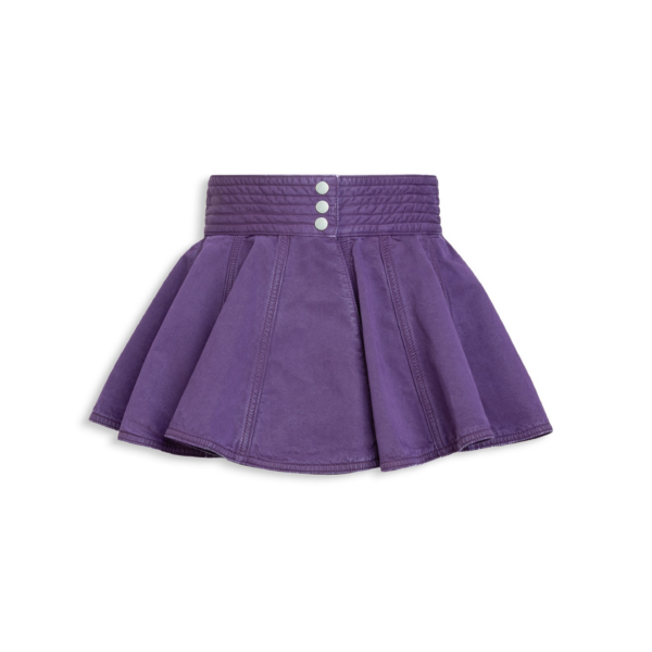 Alaïa Denim Peplum Belt - ALAÏA Pants - Laser Cut Luxury - Shop at Coveti