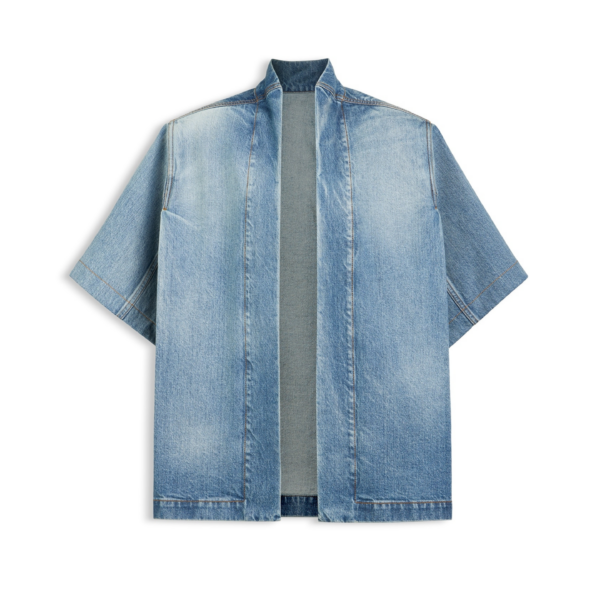 Alaïa Denim Reverse Jacket - ALAÏA Jackets - Laser Cut Luxury - Shop at Coveti