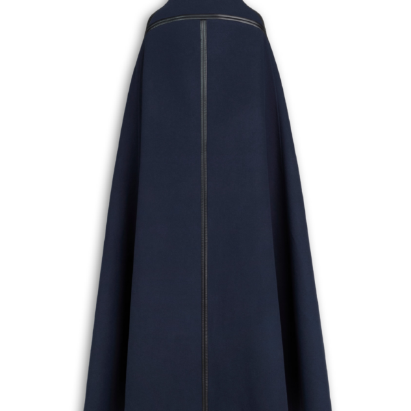 Alaïa Double Face Wool Cape Coat - ALAÏA Coats - Laser Cut Luxury - Shop at Coveti