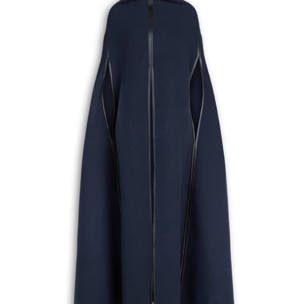 Alaïa Double Face Wool Cape Coat - ALAÏA Coats - Laser Cut Luxury - Shop at Coveti