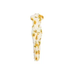 Alaïa Draped Printed Dress - ALAÏA Dresses - Laser Cut Luxury - Shop at Coveti
