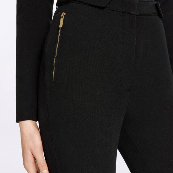 Elie Saab Cady Leggings in Black featuring  – Luxury Designer Fashion at Coveti.