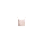 Elie Saab Cotton Embroidered Bralette in Ivory featuring  – Luxury Designer Fashion at Coveti.