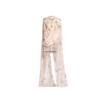 Elie Saab Floral Print Short Dress in Multicolour featuring  – Luxury Designer Fashion at Coveti.